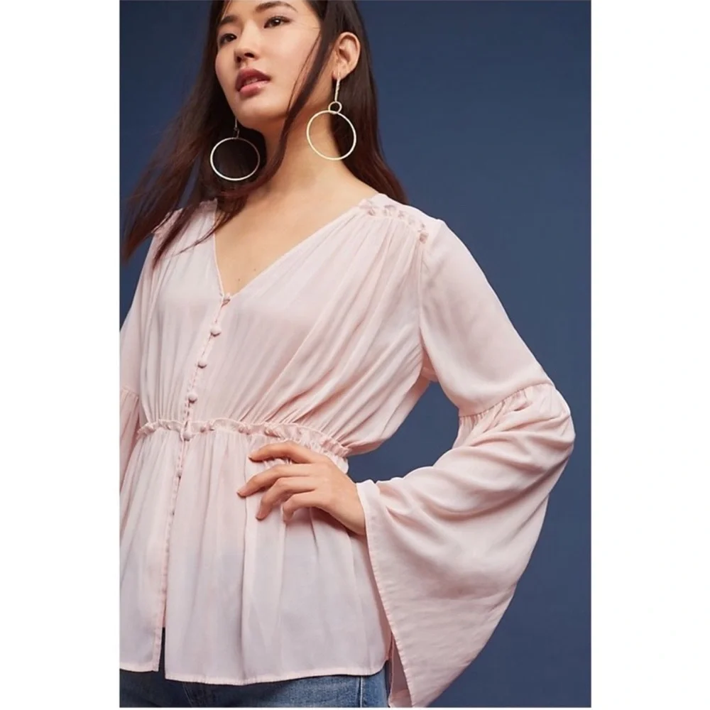 Ro&De x Anthropologie Isa Blouse - Picture 2 of 11